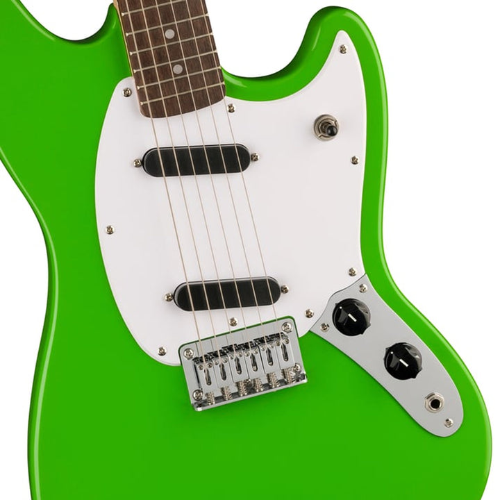 Limited Edition Squier Sonic Mustang, Laurel Fingerborad Lime Green