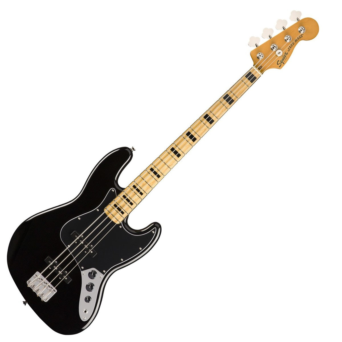 Squier Classic Vibe 70s Jazz Bass Maple Fingerboard Black