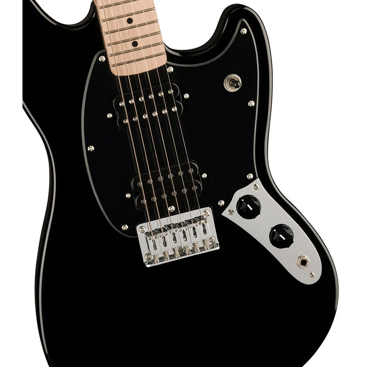 Đàn Guitar Điện Limited Edition Squier Sonic Mustang HH, Maple Fingerboard, Black