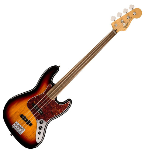 Đàn Guitar Bass Squier Classic Vibe 60s Jazz Bass Fretless, Indian Laurel Fingerboard,