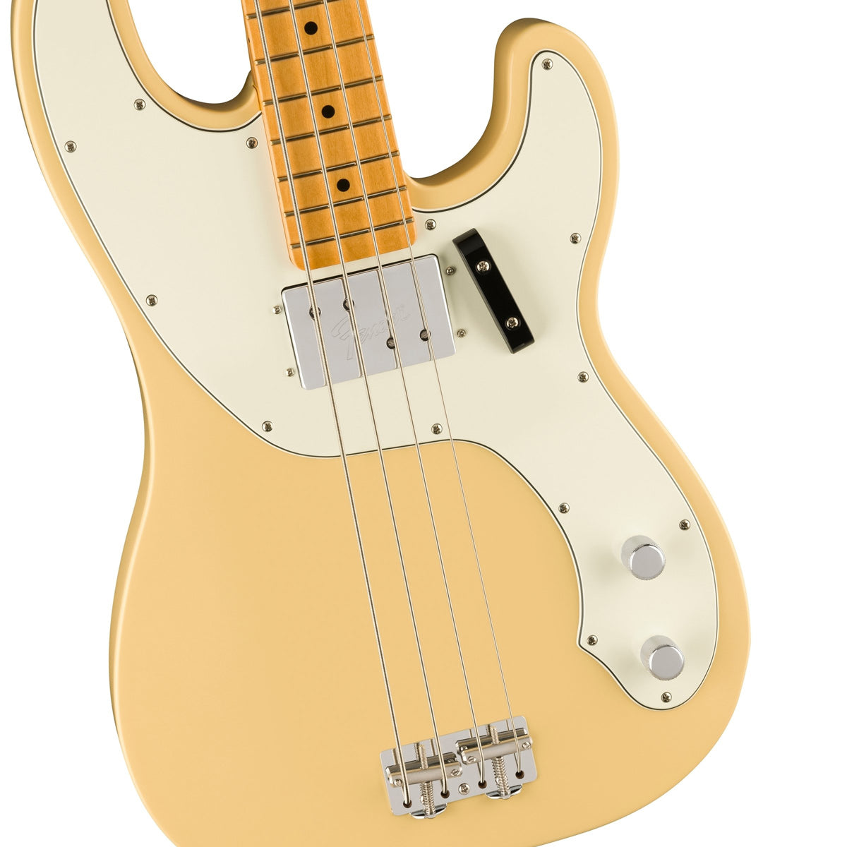 Đàn Guitar Điện Fender Vintera 70s Telecaster Bass, Maple Fingerboard, Vintage White, #0149252341