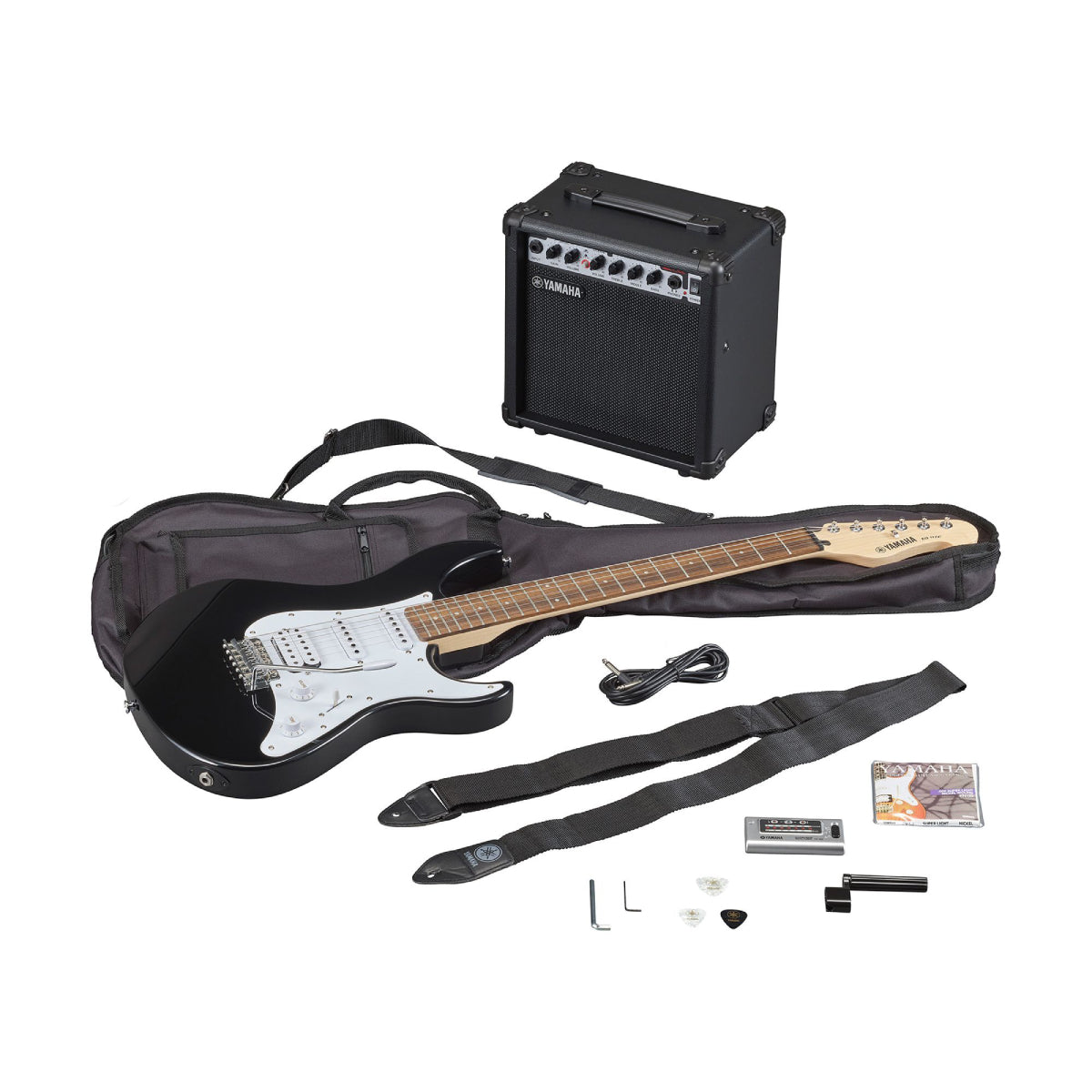 Đàn Guitar Điện Yamaha EG112 GPII, Rosewood Fingerboard, Black (Combo)