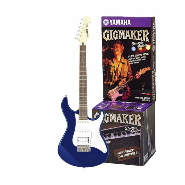 Đàn Guitar Điện Yamaha EG112 GPII, Rosewood Fingerboard, Metallic Blue (Combo)