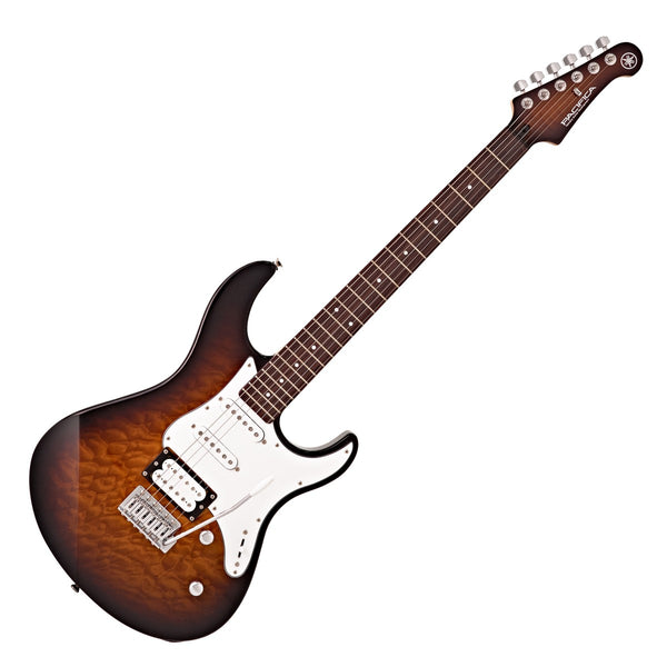 Đàn Guitar Điện Yamaha PAC212VQM, Rosewood Fingerboard, Tobacco Brown Sunburst