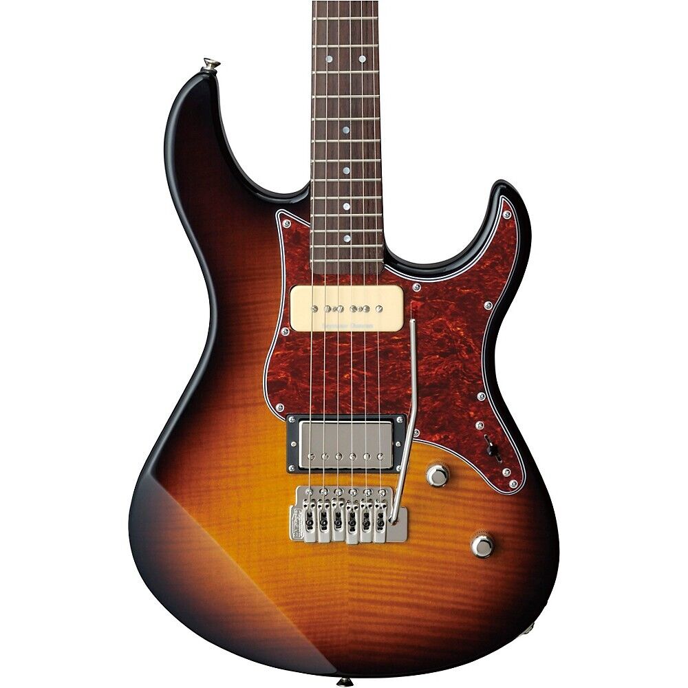 Đàn Guitar Điện Yamaha PAC611VFM, Rosewood Fingerboard, Tobacco Sunburst