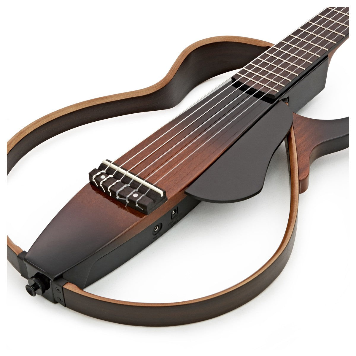 Đàn Guitar Yamaha SLG200N Silent, Rosewood Fingerboard, Tobacco Brown Sunburst w/Bag