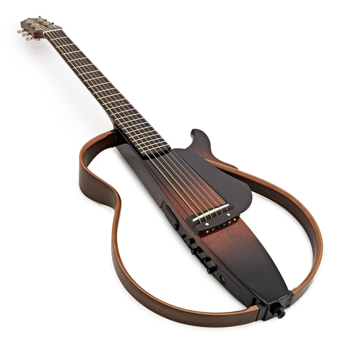 Đàn Guitar Yamaha SLG200S Silent, Rosewood Fingerboard, Tobacco Brown Sunburst w/Bag