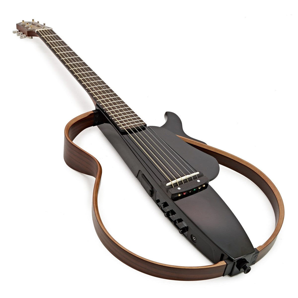 Đàn Guitar Yamaha SLG200S Silent, Rosewood Fingerboard, Translucent Black w/Bag