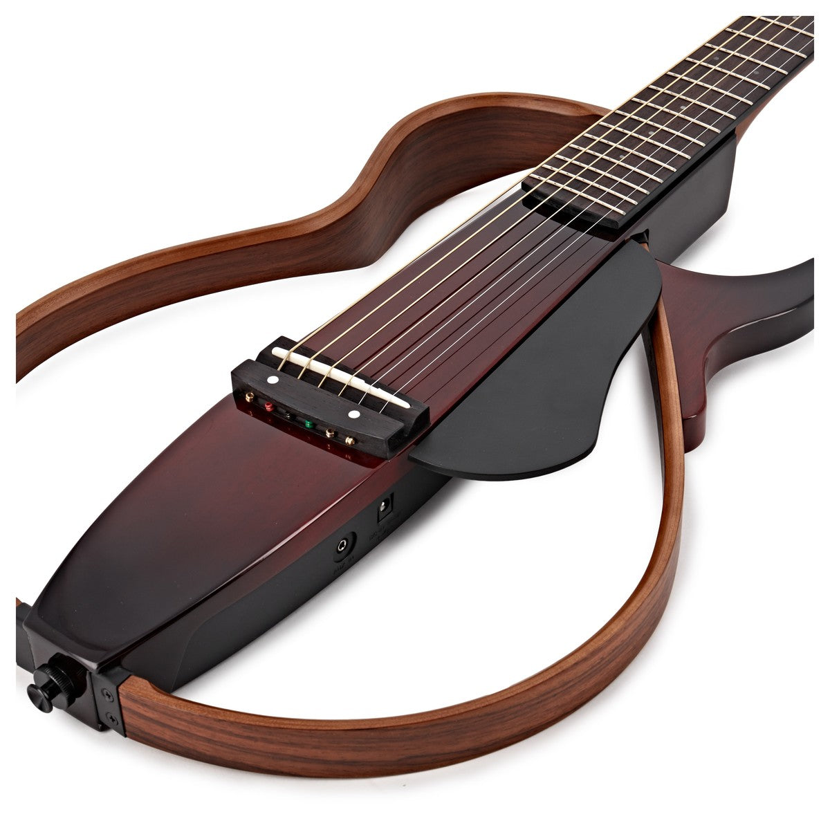 Đàn Guitar Yamaha SLG200S Silent, Rosewood Fingerboard, Crimson Red Burst w/Bag