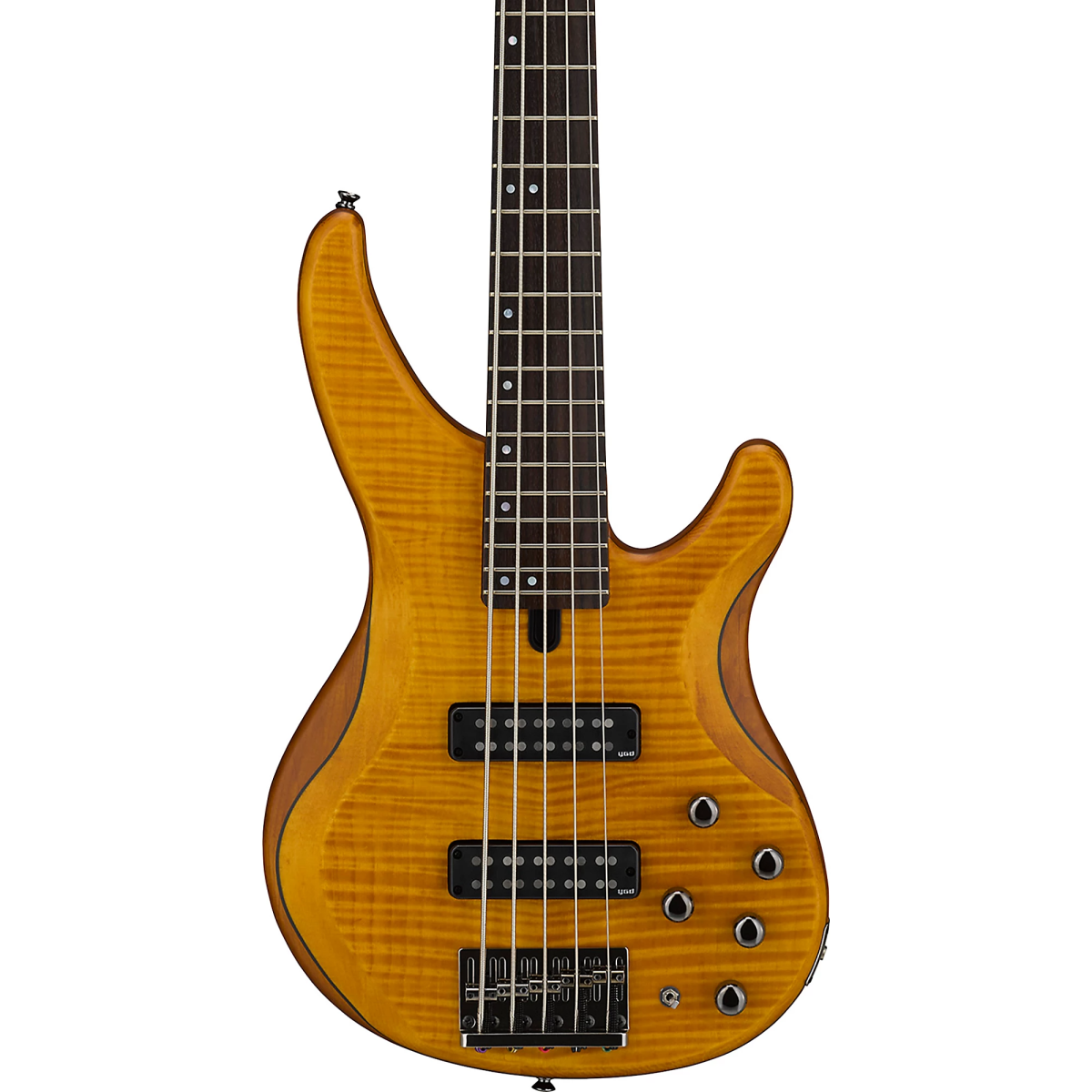 Đàn Guitar Bass Yamaha TRBX605FM, Rosewood Fingerboard, Matte Amber