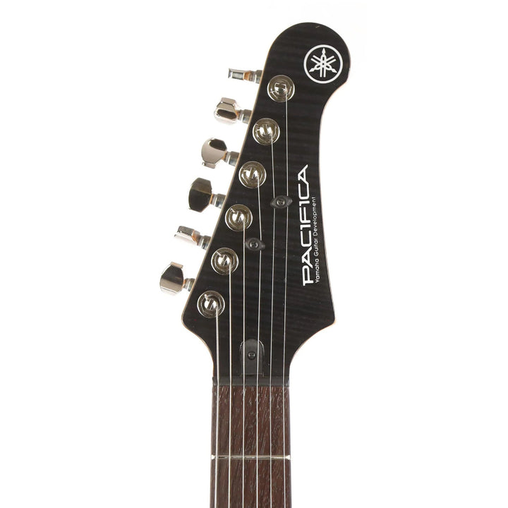 Đàn Guitar Điện Yamaha PAC611VFM, Rosewood Fingerboard, Transparent Black