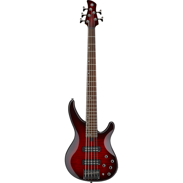 Đàn Guitar Bass Yamaha TRBX605FM, Rosewood Fingerboard, Dark Red Burst