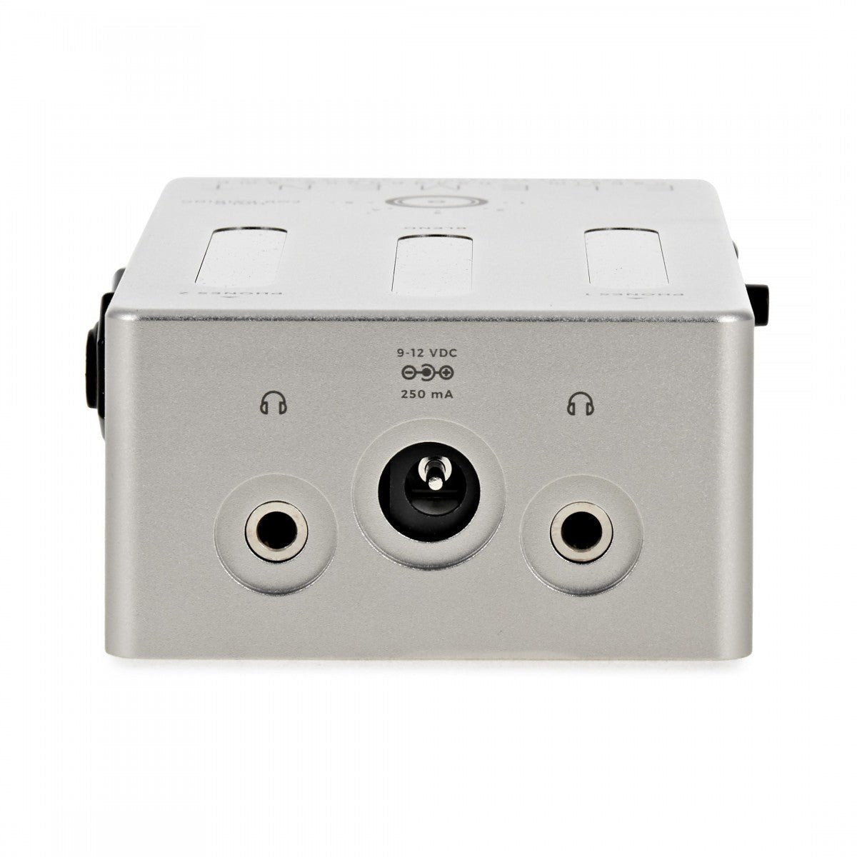 Amply Tai Nghe Darkglass Element Cabsim – đầu trên với 2 cổng tai nghe và jack nguồn 9–12VDC