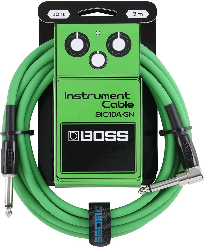 Dây Cáp Guitar BOSS BIC-10A 10ft (6 Màu) – Green