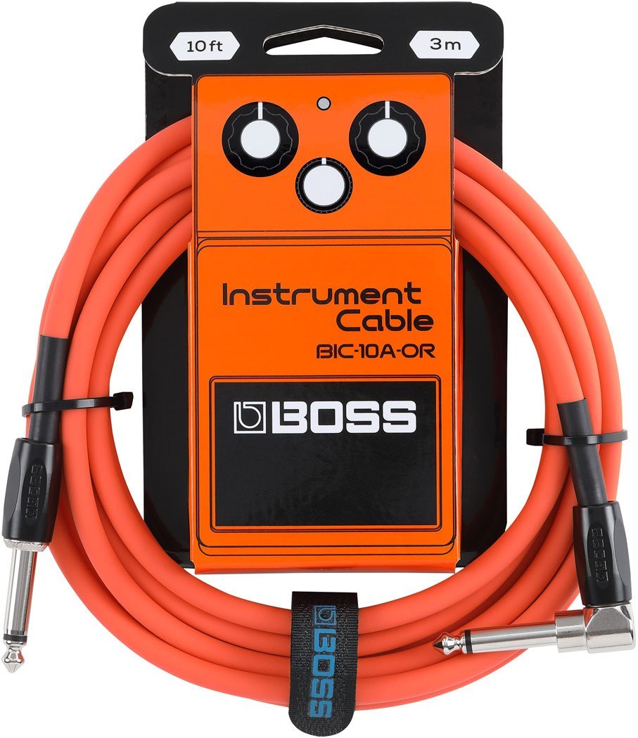 Dây Cáp Guitar BOSS BIC-10A 10ft (6 Màu) – Orange
