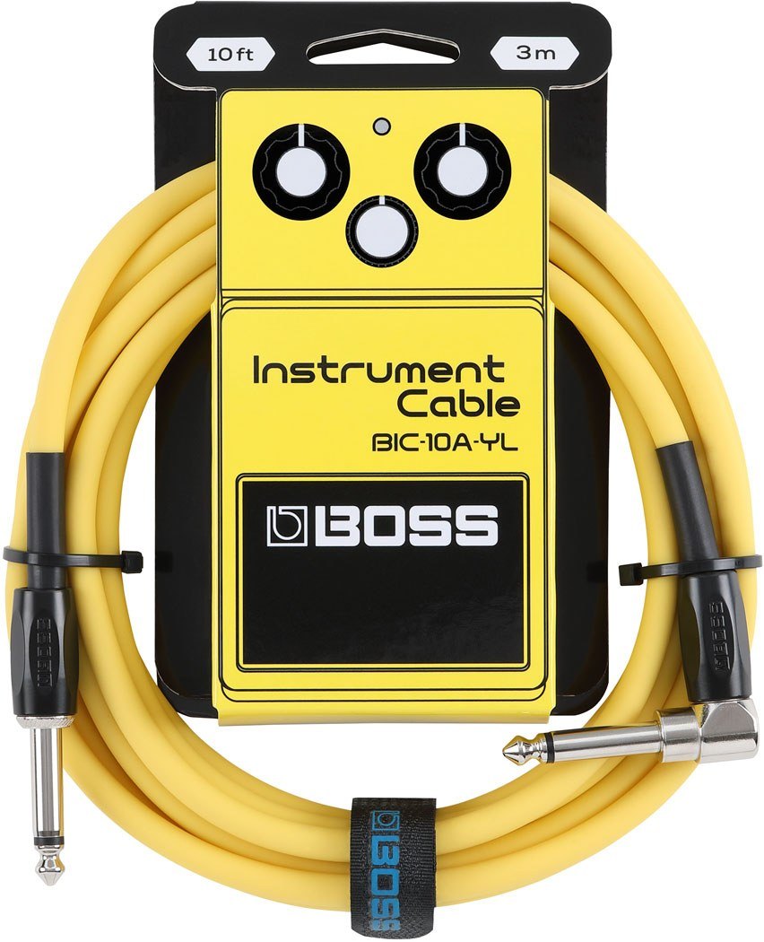 Dây Cáp Guitar BOSS BIC-10A 10ft (6 Màu) – Yellow