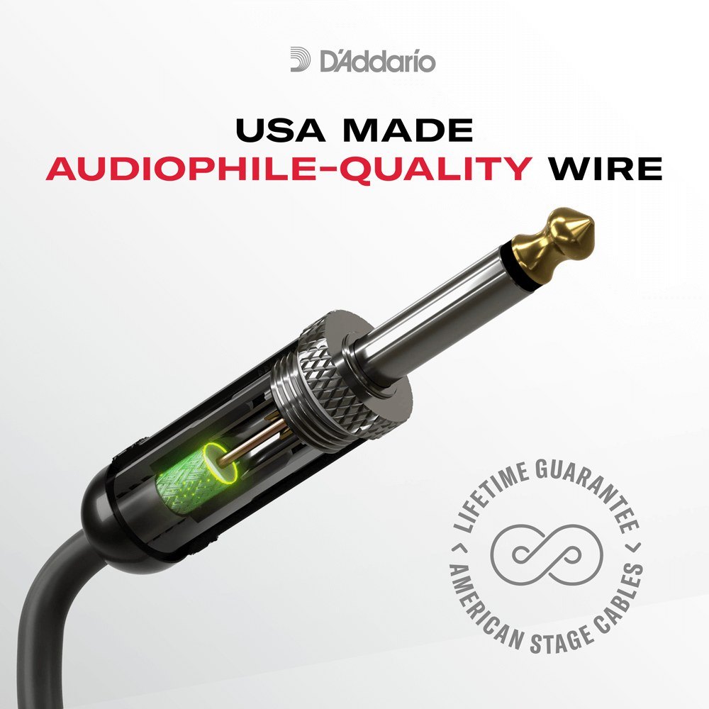 Dây Cáp Guitar D'Addario American Stage PW-AMSG / PW-AMSGRA – ảnh chi tiết 37