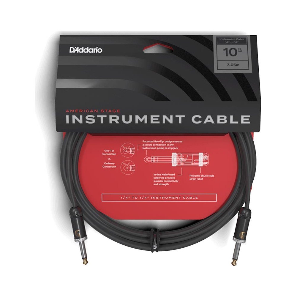 Dây Cáp Guitar D'Addario American Stage PW-AMSG / PW-AMSGRA