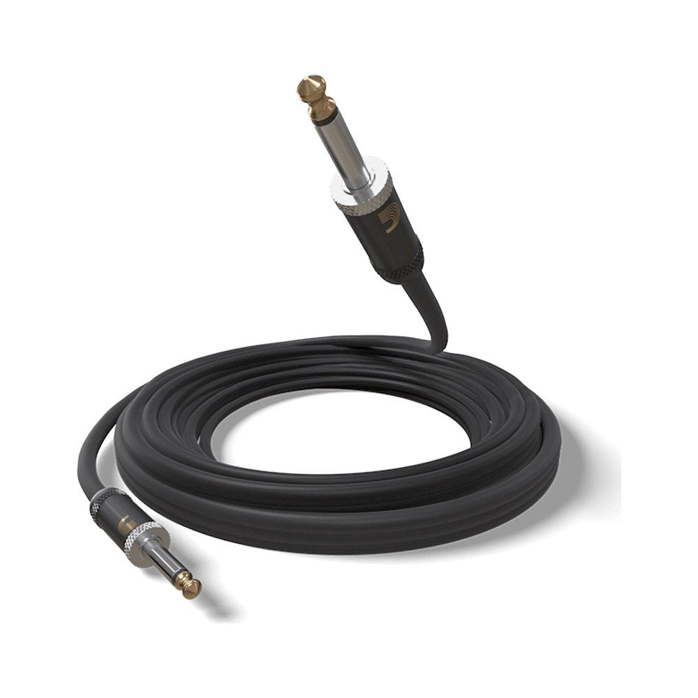 Dây Cáp Guitar D'Addario American Stage PW-AMSG / PW-AMSGRA – 9,1m (30ft), Thẳng - Thẳng
