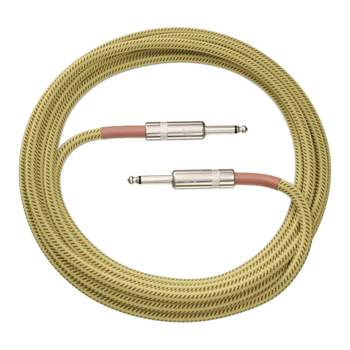 Dây Cáp Guitar D'Addario Braided Instrument Cable PW-BG – Tweed
