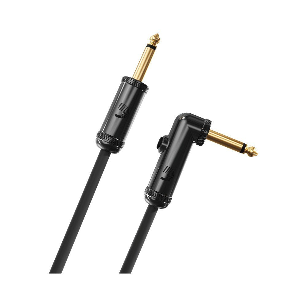 Dây Cáp Guitar D'Addario Circuit Breaker PW-AG / PW-AGRA – 6,1m (20ft), Thẳng - Vuông