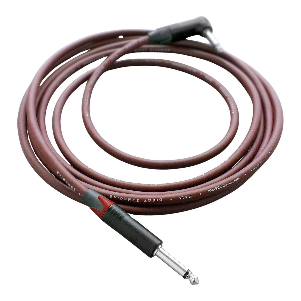 Dây Cáp Guitar Evidence Audio Forte 10ft – Thẳng - Vuông