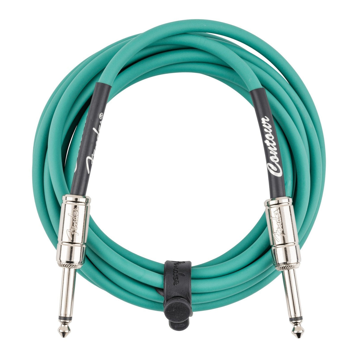 Dây Cáp Guitar Fender Contour Series Instrument Cable – 3m (10ft), Sherwood Green
