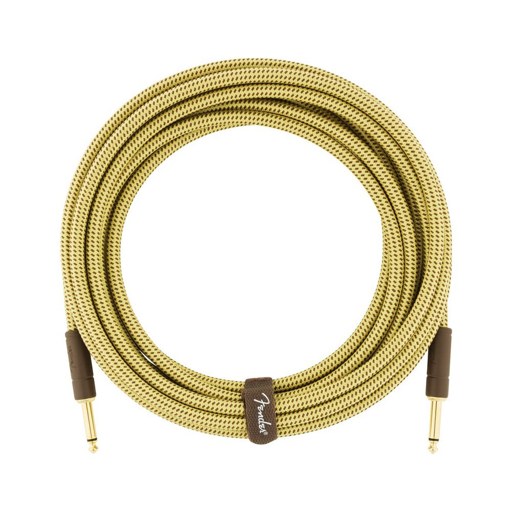 Dây Cáp Guitar Fender Deluxe Series Tweed Instrument Cable – Tweed
