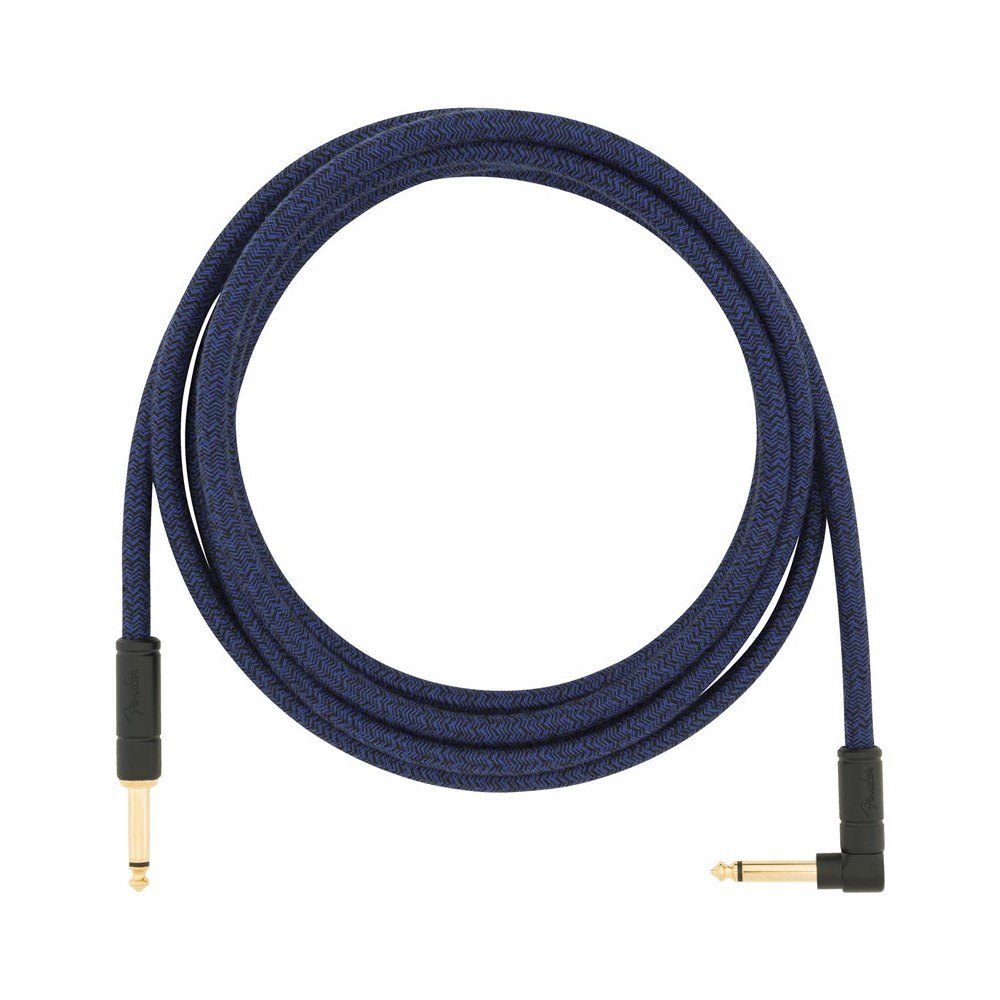 Dây Cáp Guitar Fender Festival Instrument Cable – 3m (10ft), Thẳng - Vuông, Blue Dream