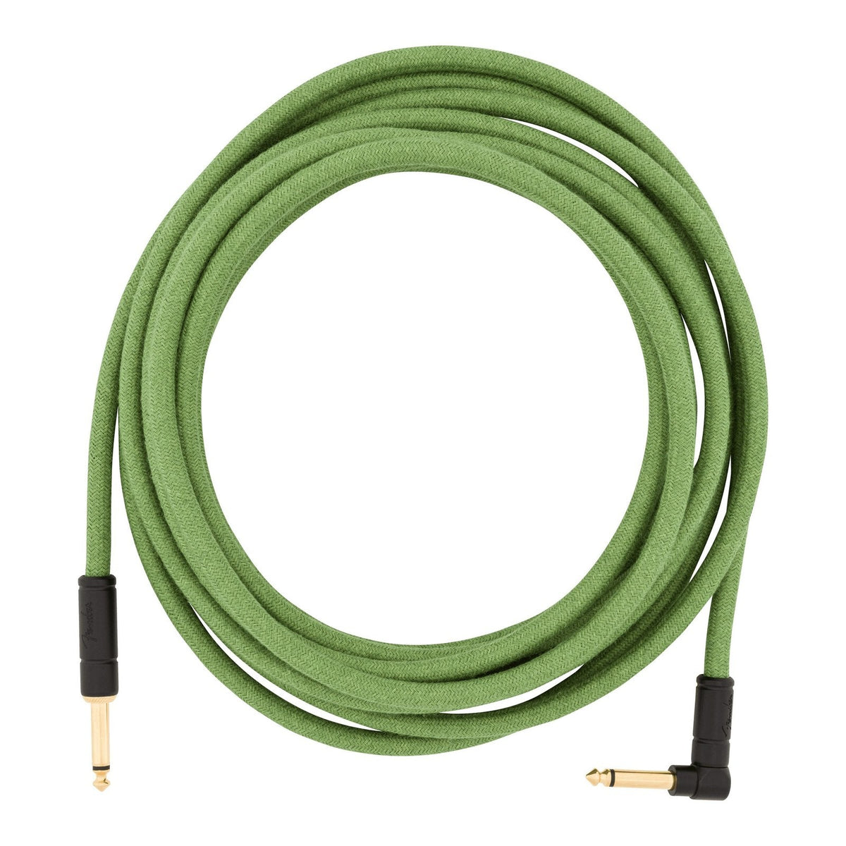 Dây Cáp Guitar Fender Festival Instrument Cable – 5,7m (18,6ft), Thẳng - Vuông, Green