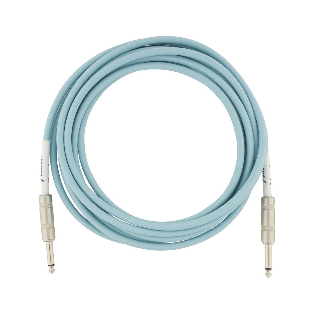 Dây Cáp Guitar Fender Original Series Instrument Cable – 4,6m (15ft), Daphne Blue