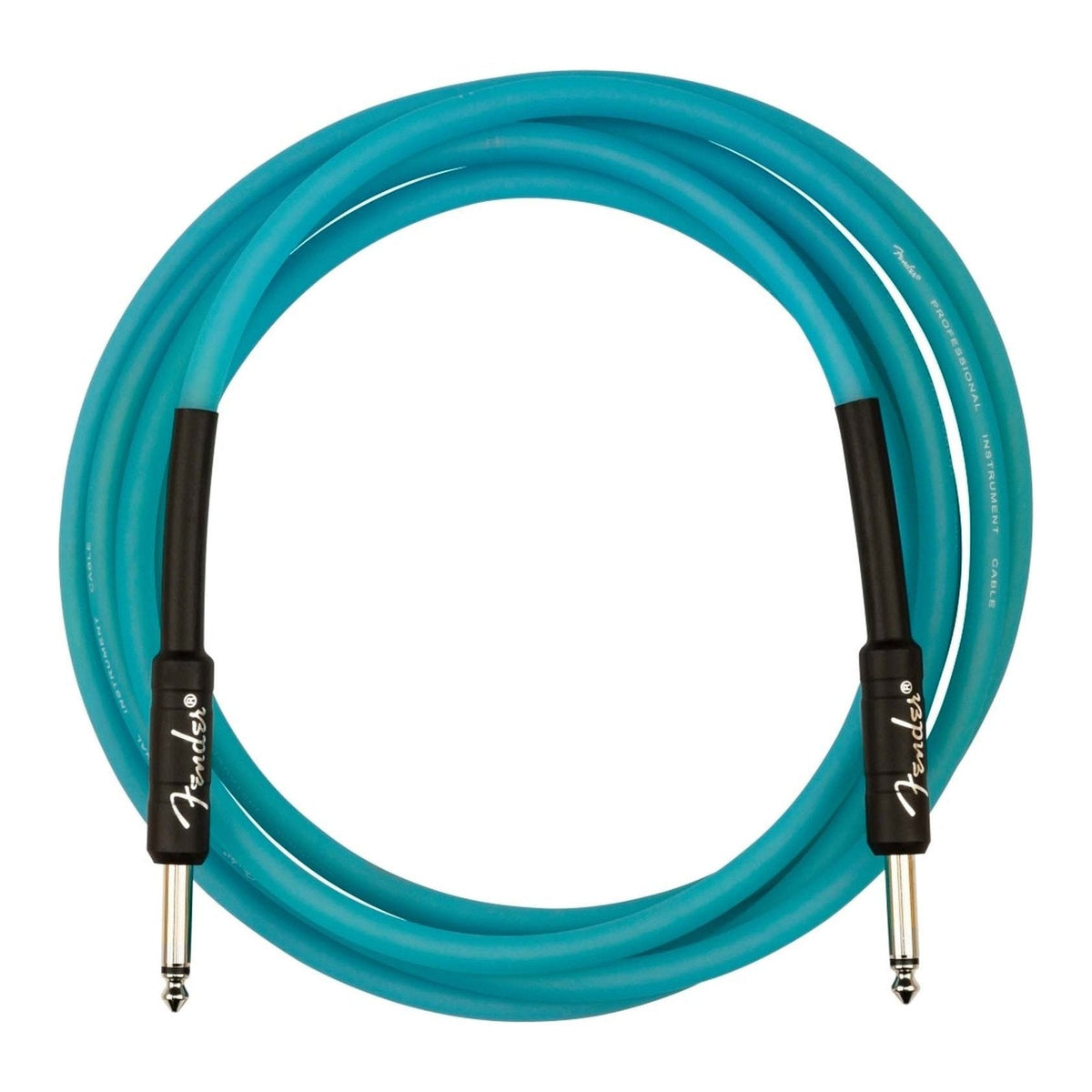 Dây Cáp Guitar Fender Professional Series Instrument Cable – 3m (10ft), Thẳng - Thẳng, Blue