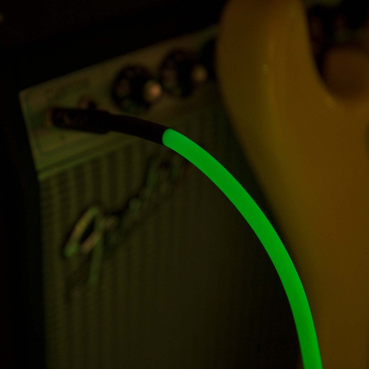 Dây Cáp Guitar Fender Professional Series Instrument Cable – 5,7m (18,6ft), Thẳng - Thẳng, Green