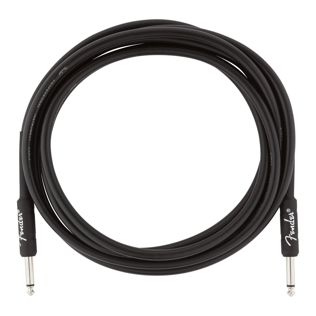 Dây Cáp Guitar Fender Professional Series Instrument Cable – 3m (10ft), Thẳng - Thẳng, Black
