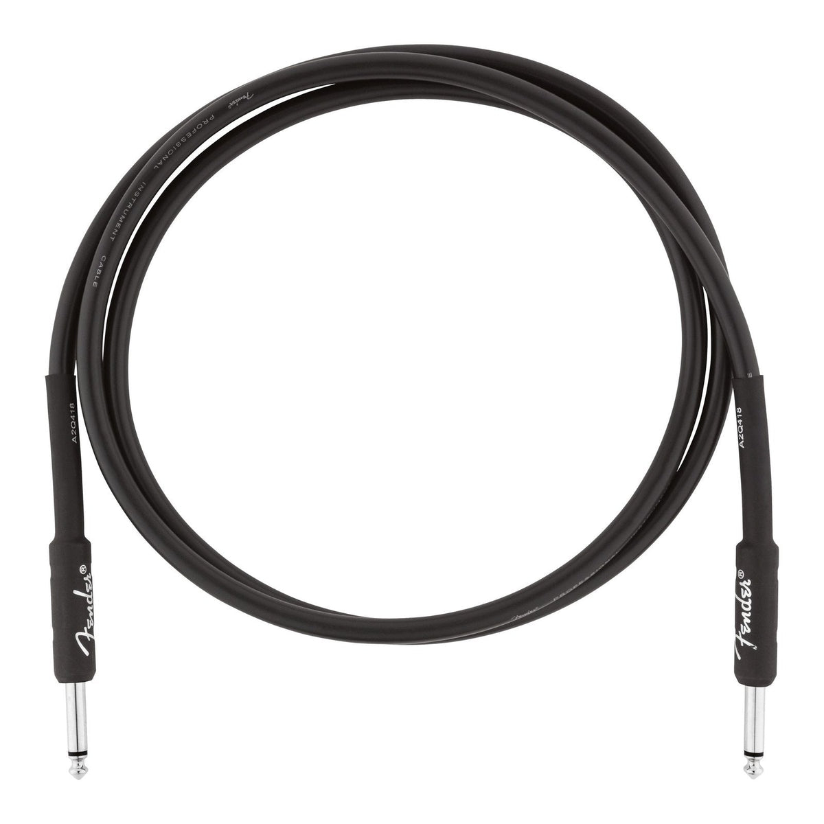 Dây Cáp Guitar Fender Professional Series Instrument Cable – 1,5m (5ft), Thẳng - Thẳng, Black