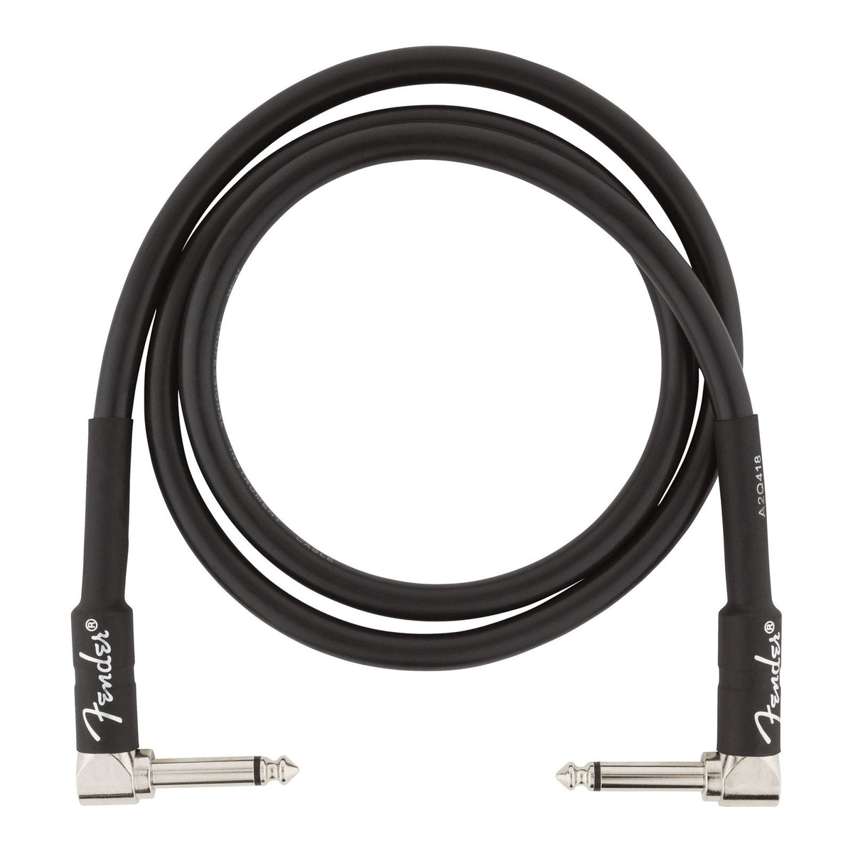 Dây Cáp Guitar Fender Professional Series Instrument Cable – 91cm (3ft), Vuông - Vuông, Black