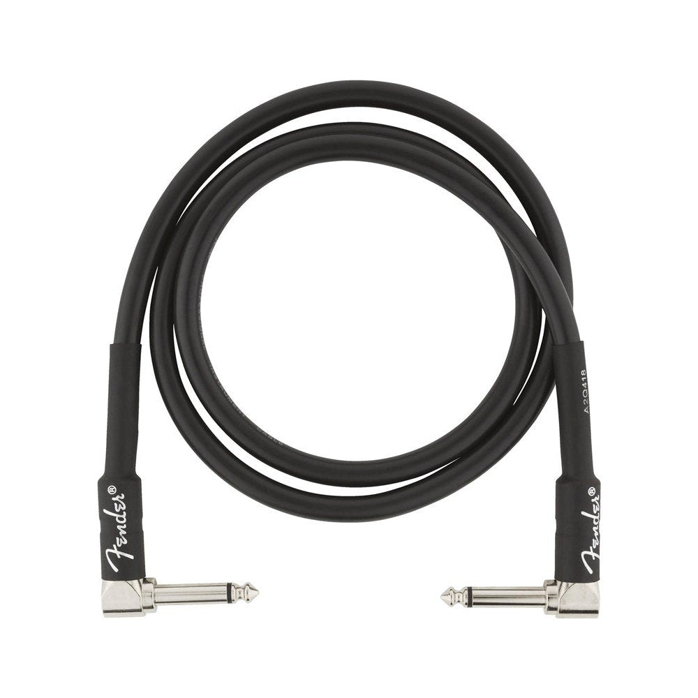 Dây Cáp Guitar Fender Professional Series Instrument Cable – 91cm (3ft), Vuông - Vuông, Black