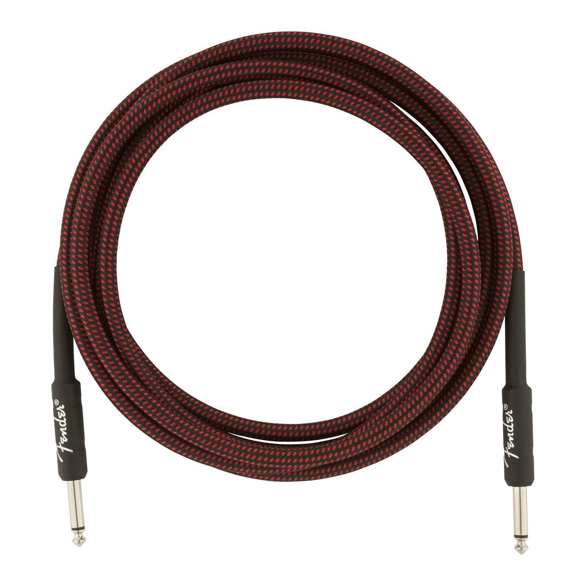 Dây Cáp Guitar Fender Professional Series Instrument Cable – 3m (10ft), Thẳng - Thẳng, Red Tweed