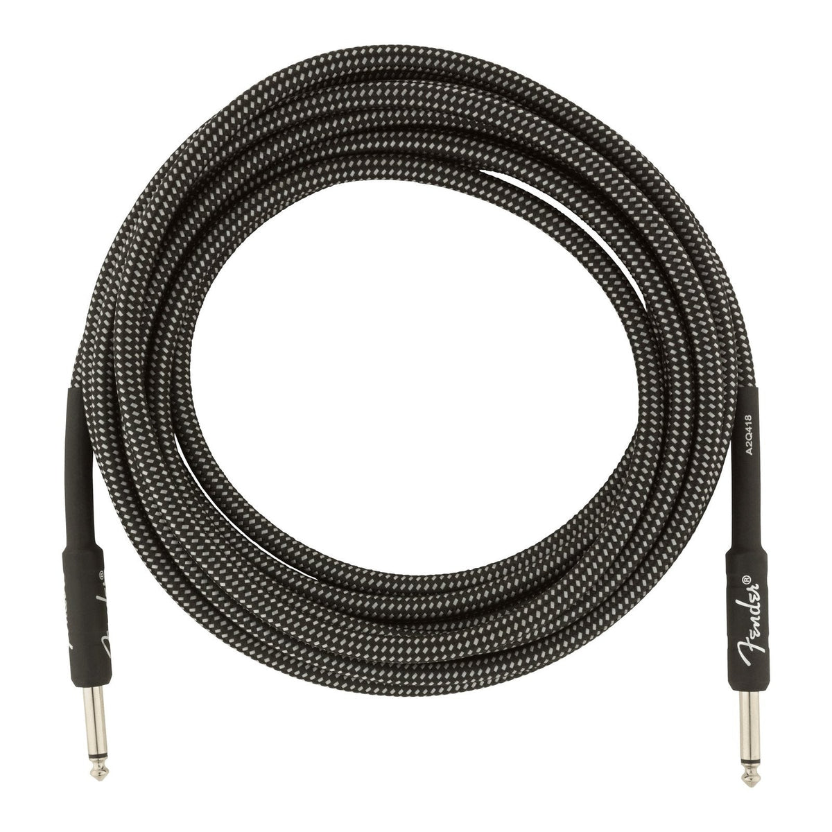 Dây Cáp Guitar Fender Professional Series Instrument Cable – 4,6m (15ft), Thẳng - Thẳng, Gray Tweed