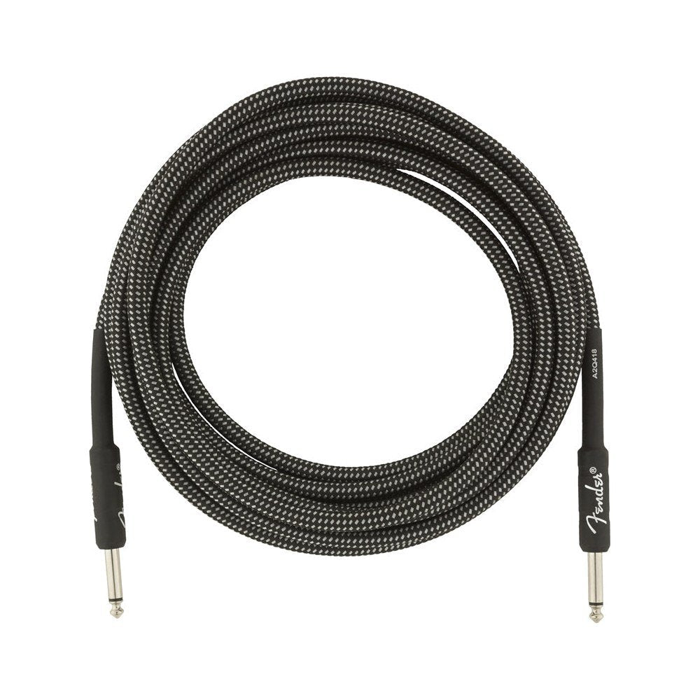 Dây Cáp Guitar Fender Professional Series Instrument Cable – 4,6m (15ft), Thẳng - Thẳng, Gray Tweed