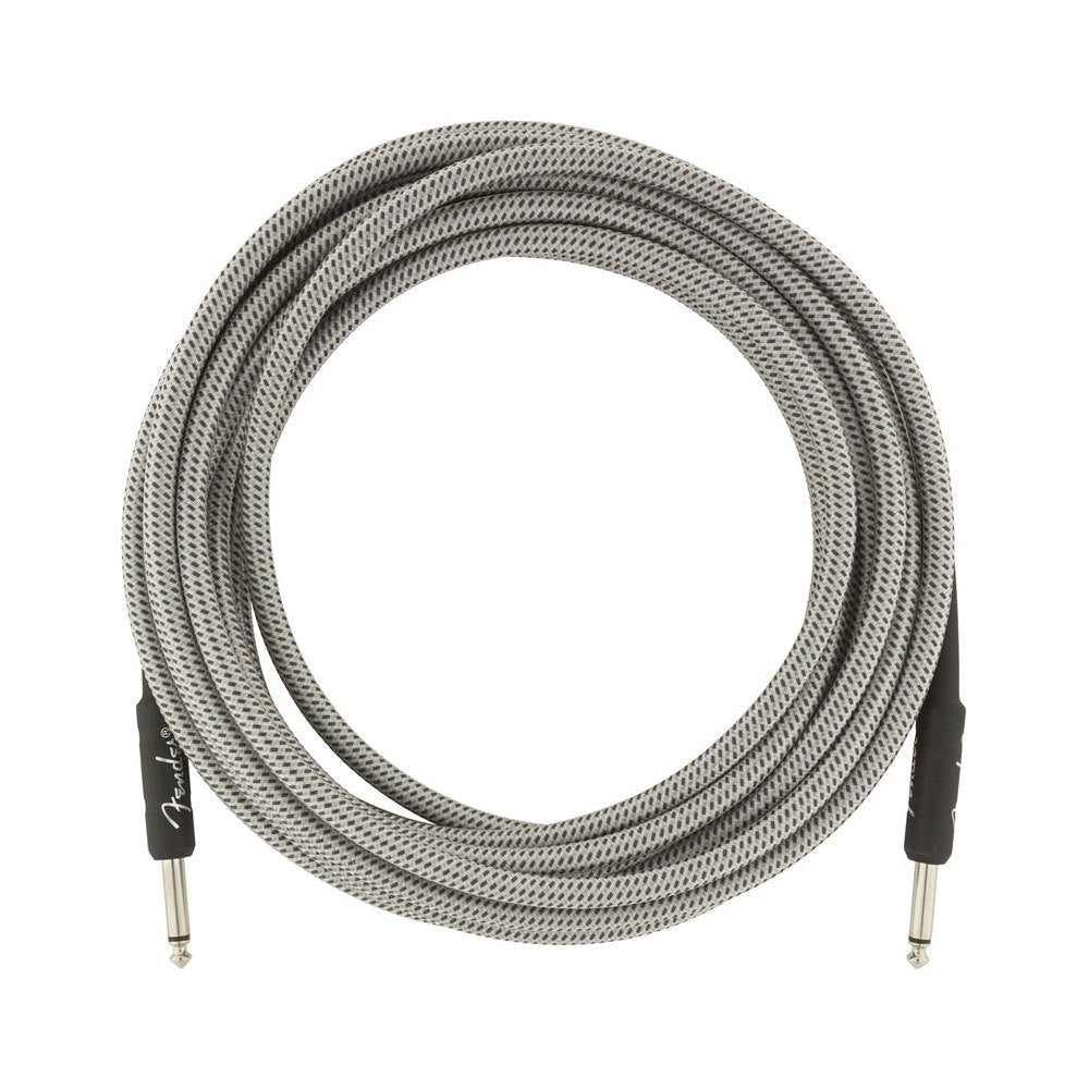 Dây Cáp Guitar Fender Professional Series Instrument Cable – 5,7m (18,6ft), Thẳng - Thẳng, White Tweed