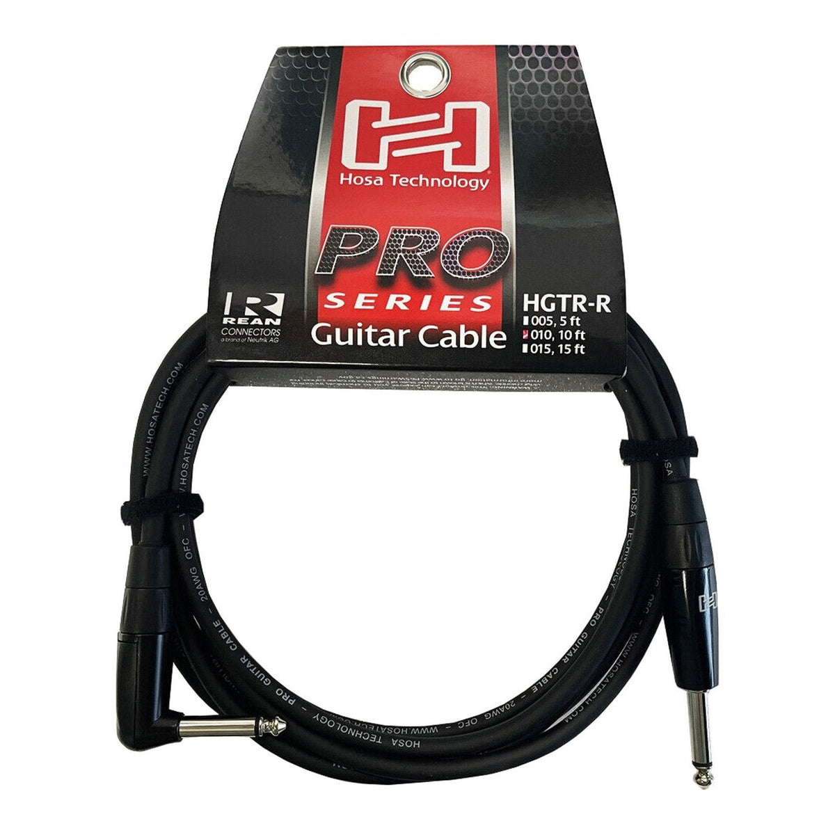 Dây Cáp Guitar Hosa Pro REAN HGTR-010R – HGTR-010R