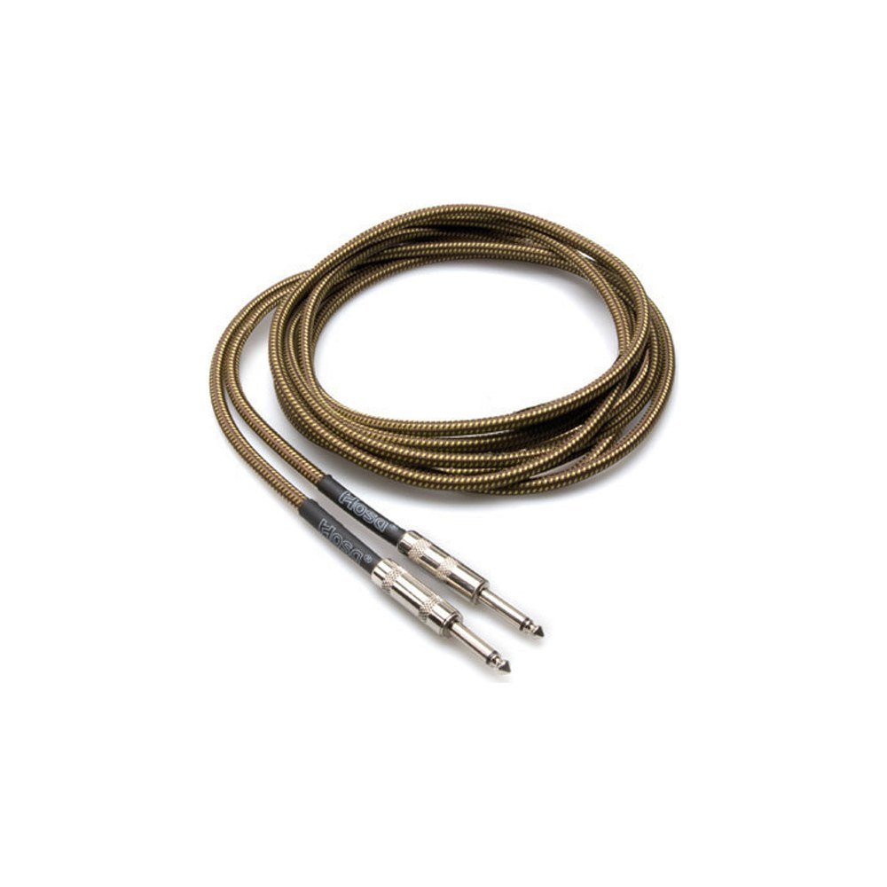 Dây Cáp Guitar Hosa Tweed GTR-518 / GTR-518R – Thẳng - Thẳng