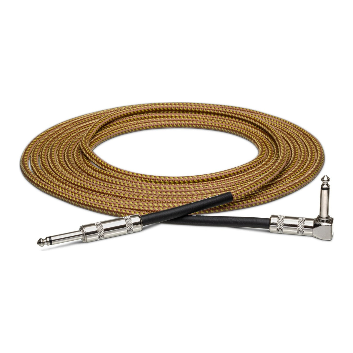 Dây Cáp Guitar Hosa Tweed GTR-518 / GTR-518R – Thẳng - Vuông