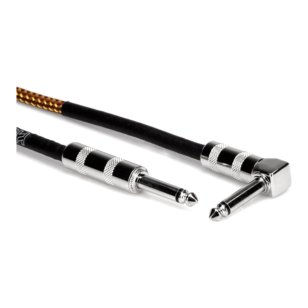 Dây Cáp Guitar Hosa Tweed GTR-518 / GTR-518R – Thẳng - Vuông