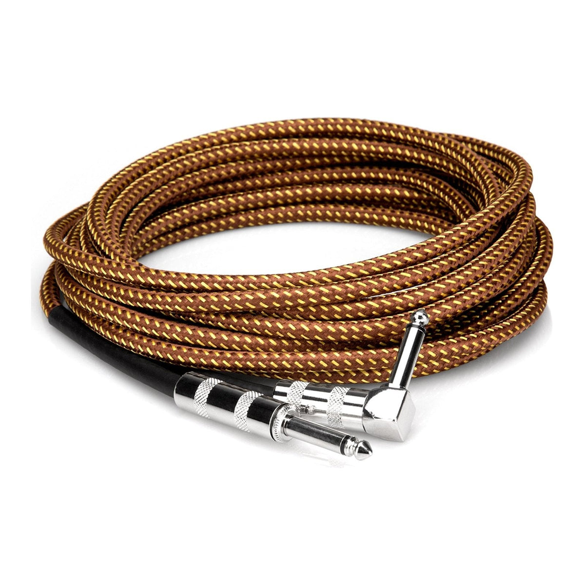 Dây Cáp Guitar Hosa Tweed GTR-518 / GTR-518R – Thẳng - Vuông