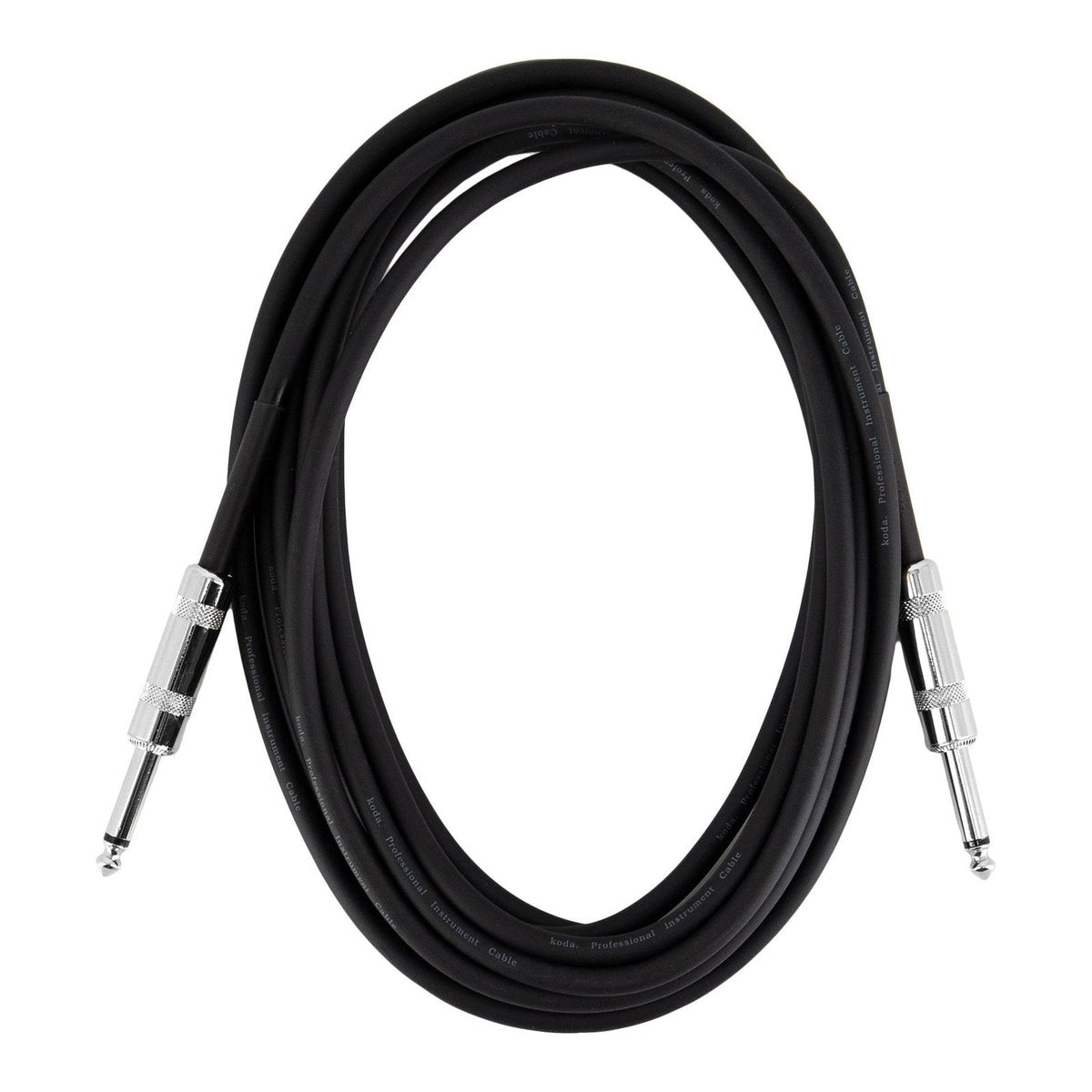 Dây Cáp Guitar koda essential KIC Instrument Cable – 4,6m (15ft), Thẳng - Thẳng
