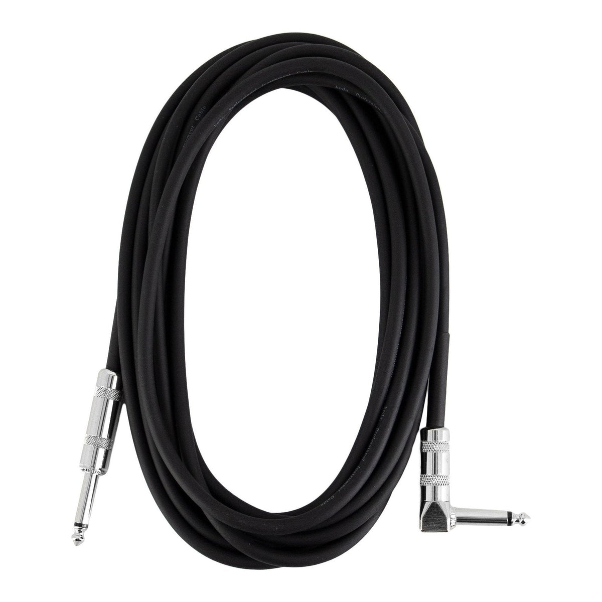 Dây Cáp Guitar koda essential KIC Instrument Cable – 4,6m (15ft), Thẳng - Vuông