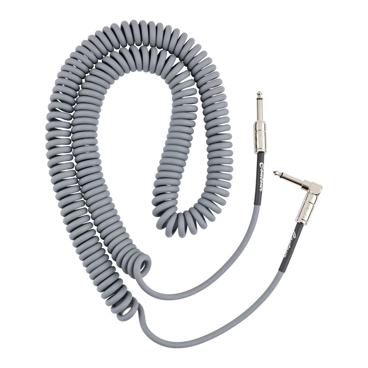 Dây Cáp Guitar Xoắn Fender Contour Series Coil Cable 30ft – Inca Silver
