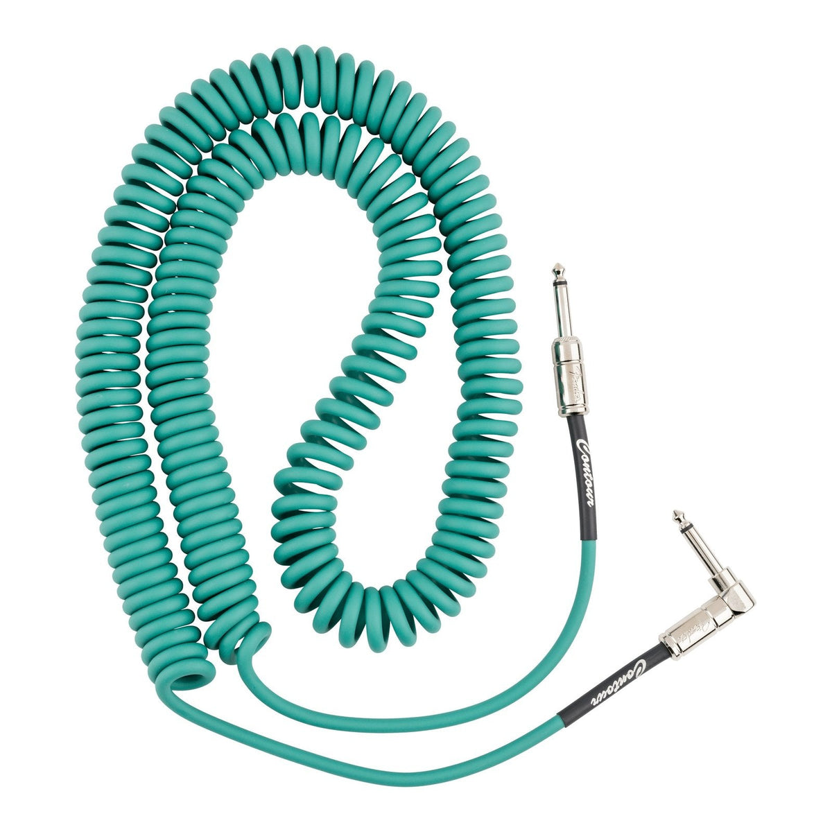 Dây Cáp Guitar Xoắn Fender Contour Series Coil Cable 30ft – Sherwood Green